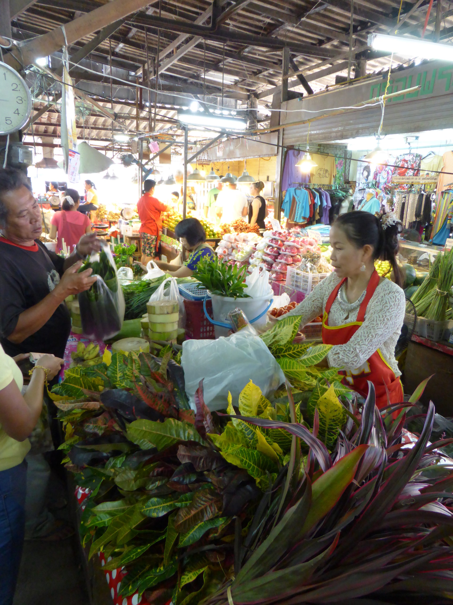 Thailand Bangkok Marktstand