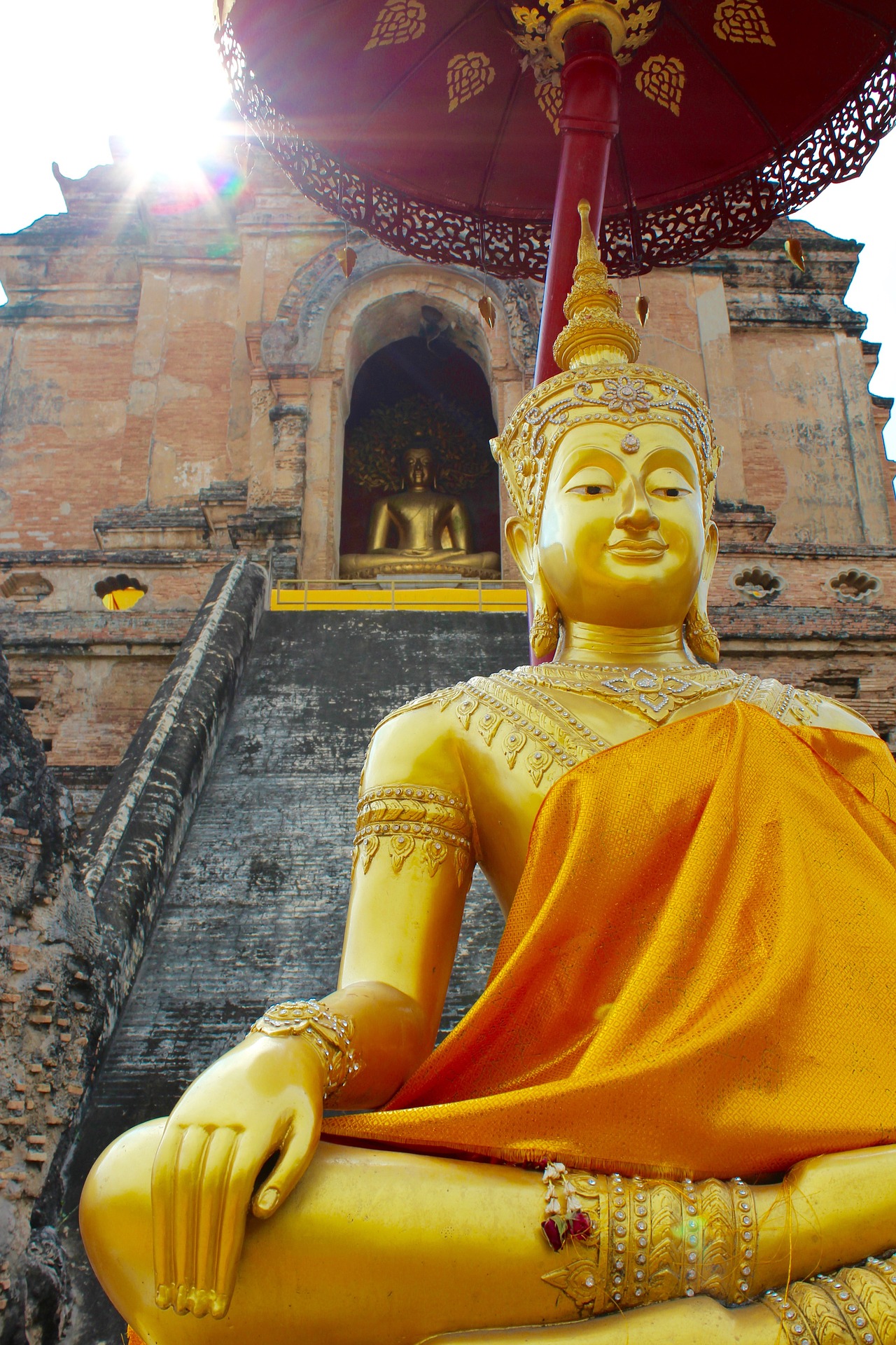Thailand Chiang Mai Tempel Buddha
