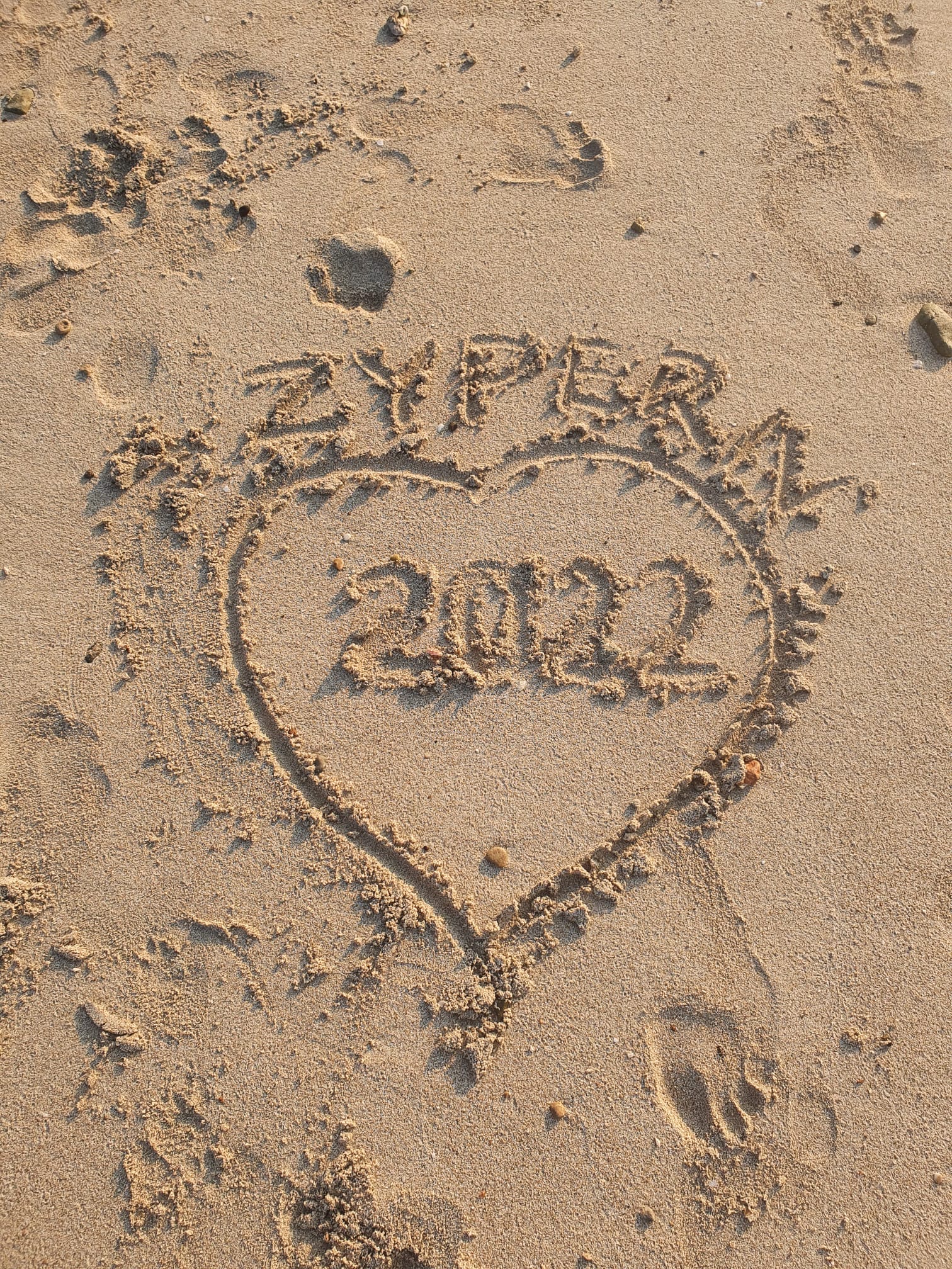 Herz im Sand Zypern 2022